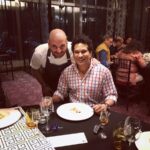Sachin Tendulkar Instagram - Great meeting you, @Gcalombaris! The foodie inside me loves to watch your show, #Masterchef! Cooking is definitely an art 😊