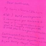 Sachin Tendulkar Instagram - Hi, Taara! Thank you so much for writing to me.. I'm really glad that you enjoyed the movie. Keep smiling :)