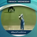 Sachin Tendulkar Instagram - #BackFootDrive: To play a back foot drive, the first and most important thing is to understand how much the ball is seaming off the wicket. The pace and bounce of the wicket needs to be analyzed. Once you pick the release point of the bowler and the line of the ball, try staying as side on as possible. Look to complete the shot with your left elbow high and right hand going in the same direction (for a right handed batsman). To have better control and balance, I got on to my toes which also generated power. #WhackItWednesday