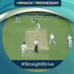 Sachin Tendulkar Instagram - #StraightDrive: Took me years of practice to get this shot just the way I wanted it. Make sure to keep your eye on the ball till the very end and maintain your body balance throughout. Ensure your head is well-positioned and play with soft hands. #WhackItWednesday