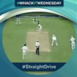 Sachin Tendulkar Instagram - #StraightDrive: Took me years of practice to get this shot just the way I wanted it. Make sure to keep your eye on the ball till the very end and maintain your body balance throughout. Ensure your head is well-positioned and play with soft hands. #WhackItWednesday