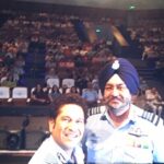 Sachin Tendulkar Instagram - Thank you for everything that you do for us, as part of the Indian Armed Forces. Enjoyed this first and very special viewing of #SachinABillionDreams with you all. It was a humbling experience!