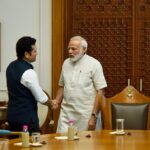 Sachin Tendulkar Instagram - Briefed our Hon'ble PM @narendramodi about the film #SachinABillionDreams & received his blessings