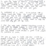 Sachin Tendulkar Instagram – Dear Marcus, thank you for your letter and for thinking of writing to me for this assignment. Cricket is and always will be a game that people will play for centuries to come. I was just lucky to be a small part of the journey :-)