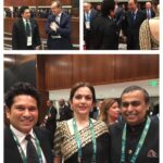 Sachin Tendulkar Instagram - It was very insightful meeting members of the @olympics committee at the President's dinner in #Rio2016 #ioc