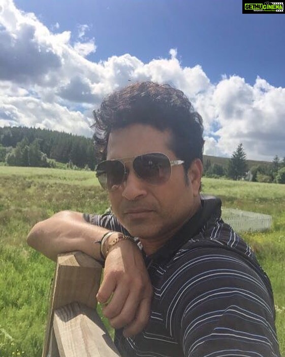 Sachin Tendulkar Instagram - The solitude and remote stretches in Scotland