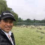 Sachin Tendulkar Instagram - A walk in the park