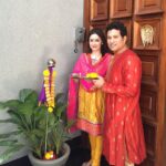 Sachin Tendulkar Instagram - Happy Gudi Padwa and Ugadi everyone! Hope the coming year brings a lot of success and happiness!! #GudiPadwa