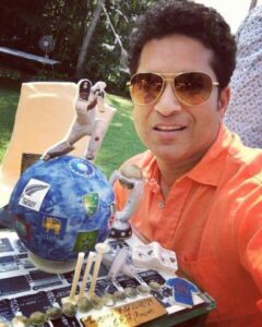 Sachin Tendulkar Instagram - Making me feel special in true Taj Exotica style!! Thank you for the cake made of chocolate and with good wishes!