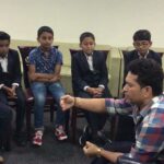 Sachin Tendulkar Instagram – Wonderful start to 2016 spending some time with young citizens of India!