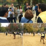 Sachin Tendulkar Instagram - Some good prep with #ShaneWarne at Central Park, New York before the big #CricketAllStars game on November 7