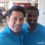 Sachin Tendulkar Instagram - Am teaming up with Murali to dismiss diseases in #SriLanka! Join us to promote good #hygiene and #sanitation! #WASH