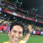 Sachin Tendulkar Instagram - Great start team @keralablastersfc Enjoyed the game and the massive fan support. #LetsFootball #ISL