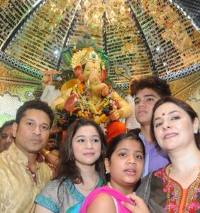 Sachin Tendulkar Instagram - Ganpati Bappa Morya!