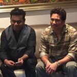 Sachin Tendulkar Instagram - Met the music maestro A.R.Rahman over the weekend. Enjoyed hosting him for lunch at home with some chat - Dil se!!