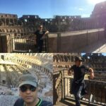 Sachin Tendulkar Instagram – At the Colosseum in Rome