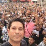 Sachin Tendulkar Instagram – At the opening of #Smaaash, at Cyber Hub, Gurgaon