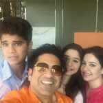 Sachin Tendulkar Instagram – Enjoyed my birthday with a lunch with family!