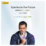 Salman Khan Instagram - Welcome #realmeX7 and #realmeX7Pro, new flagship smartphones from @realmeindia Ye future ready hain, 5G ke sath fastest charging bhi or hai badiya display and awesome design.