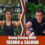 Salman Khan Instagram - #repost @yasminkarachiwala ・・・ Recently @beingsalmankhan and I worked out on the new @beingstrongglobal. This machine is so versatile that it can be used to focus on any part of the body. The king of all machines has a number of variations as you can see Salman and myself testing it to its ultimate potential! This beauty is built not just for gyms, but also for your home - so you've got no excuse to not #BeingStrong 💪🏻 #gymequipment #salmankhan #yasminkarachiwala #beingstrongglobal #beingstrong #fitness #workout #homeworkout Video courtesy: @atulreellife