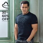 Salman Khan Instagram - Celebrate karo hamare saath Myntra ka Big Fashion Festival from 16th to 22nd October. Get up to 60% off on Being Human Clothing at myntra.com/being-human & at beinghumanclothing.com (link in story)