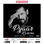Salman Khan Instagram – Emotionally pass raho aur physically duurr raho na
#PyaarKarona, audio out now! (Link in bio)

@thesajidwajid @adityadevmusic @hussain.dalal @believe_india @saajan_singh23 @abhiraj88 
#StayHome #Lockdown #NewMusic #IndiaFightsCorona