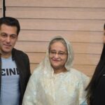 Salman Khan Instagram - Katrina and I, with the Hon. Prime Minister Sheikh Hasina.. it was a pleasure and honour to have met such a beautiful lady . . . @katrinakaif