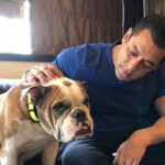 Salman Khan Instagram - Spending time with the most loving, loyal and selfless species.