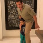 Salman Khan Instagram – Ahil n his mamu …