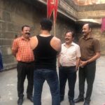 Salman Khan Instagram – Having a Chulbul time on the sets of #dabangg3… @prabhudheva @arbaazkhanofficial @nikhildwivedi25 @skfilmsofficial