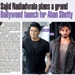 Salman Khan Instagram - Best wishes Anna, Grandson... Ahan b d best... kick high and hard @suniel.shetty @ahan.shetty #SajidNadiadwala