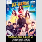 Salman Khan Instagram – #Toronto ! See you on Sunday . Be there for the #DabanggTour ! 
Tickets and more info on: ticketmaster.ca

#DabanggReloaded

@DabanggReloaded2018
@zeeamericas
@sahilpromotions
@beingbhav
@thejaevents
@SohailKhanofficial