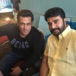 Salman Khan Instagram - With Kerela’s shining star #mammootty @indiansuperleague