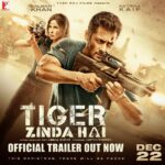 Salman Khan Instagram - The time has come. Tiger is ready to roar! #TigerZindaHaiTrailer OUT NOW @TigerZindaHai @yrf