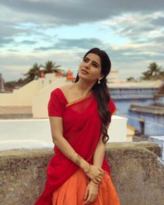 Samantha Instagram - No day is the same . #shootdiaries #theshowmustgoon #tenkasi #tamilnadu