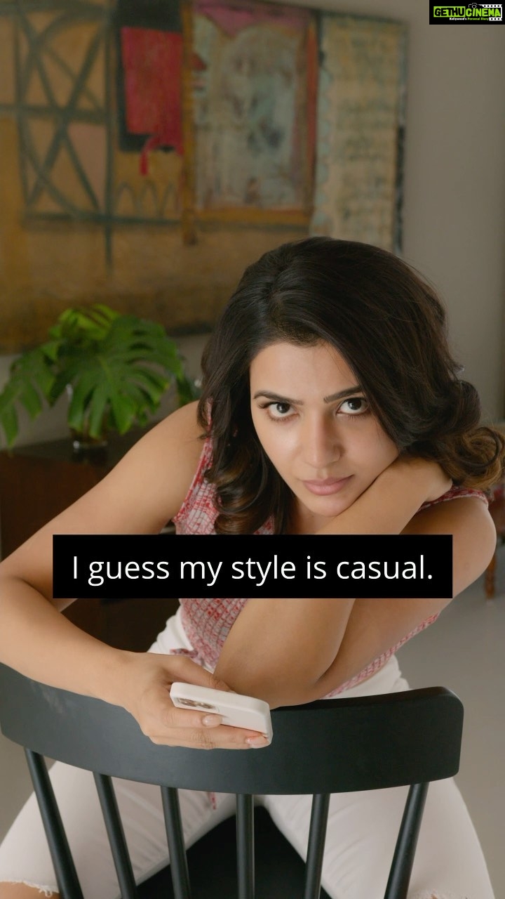 Samantha Instagram - 😂😂😂 #reelitfeelit Thankyou @angadbhatia for encouraging my crazy 😝
