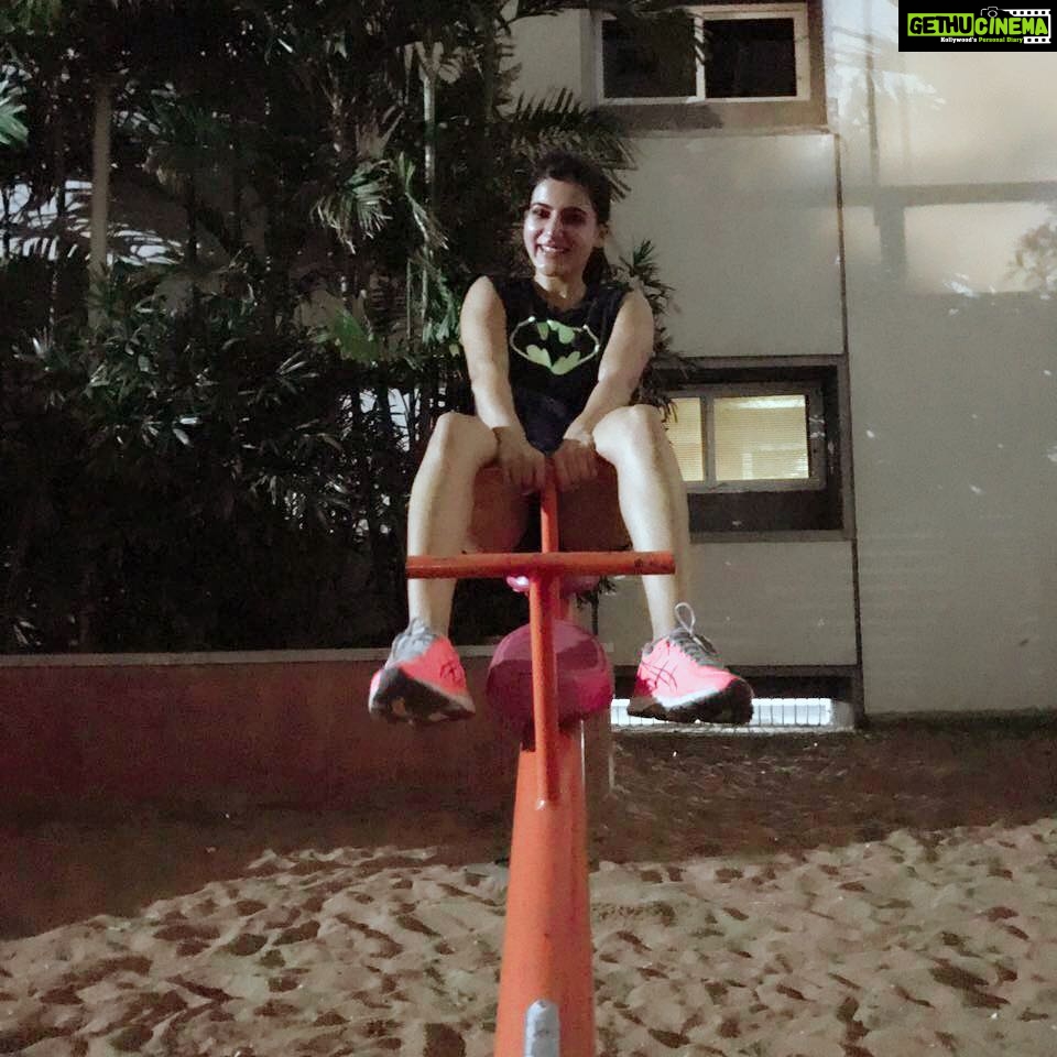 Samantha Instagram - #chaylove #postworkout #fun #happiestgirlintheworld