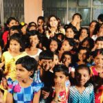 Samantha Instagram - Diwali with the kids at Sneha Sadan . #lights #love #littleones #happiness