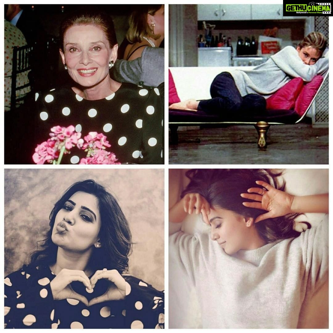 Samantha Instagram - Aaah😍and that can happen #audreyhepburn #definitionofawoman
