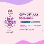 Samantha Instagram - India's Biggest Fashion Sale is LIVE - Myntra End of Reason Sale from 3rd to 8th July - get 50% to 80% off on your favourite fashion brands. Tune in to the @myntra app and start shopping NOW. https://bit.ly/3jBdt1O #MyntraEndOfReasonSale #IndiasBiggestFashionSale #MyntraEORS2021 #IndiasFashionExpert #SamanthaAkkinenixMyntra #samanthaakkinenistyledbymyntra