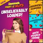 Samantha Instagram - The New Munch Fruit O' Nuts❤️ With CRUNCHy almonds & YUMM pomegranate bits, it is unbelievably loaded. Have you tried it yet? Head over to the @nestle.munch page and tap on #LinkInBio to TRY NOW!#Munch#confidencekacrunch