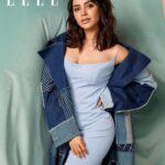 Samantha Instagram - Posted @withregram • @elleindia #ELLEDigitalCoverStar: @samantharuthprabhuoffl, who recently completed the char dham yatra, also talks to us about her spiritual journey. "It was everything I hoped it would be, and more. Something just changes in you forever. I feel God has given me just the right amount of strength to continue. I even started meditating during the lockdown," the actor adds. Head to the 🔗 in bio for the full story. ⁠ _______________________________________________⁠ On @samantharuthprabhuoffl: Powder blue bodycon dress by @rudrakshdwivedi, repurpose patchwork jacket by @oshadi_collective; necklace and earrings by @miabytanishq⁠ _______________________________________________⁠ Content director & Editor: @kamna.malik⁠ Photographer: @taras84⁠ Fashion editor: @zohacastelino⁠ Hair & make up: @avnirambhia⁠ Words: @kavereeb⁠ Marketing head: @ekta_ashar⁠ Production: @ikp.insta⁠ Assisted by: @komal_shetty_ @priyuta_ (styling) ,⁠ @alizaafatmaa⁠ (editorial)⁠ Actor’s PR agency: @think_talkies⁠ Set fabric: Ador & PURE-Royale fabrics collection by @asianpaints, @beautifulhomes.india and @purefinefabrics.in⁠ _______________________________________________⁠ #ELLEIndia #SamanthaPrabhu #Celebrity #Bollywood #CoverStar⁠