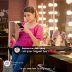 Samantha Instagram – If you take a minute to think about it, you’ll see that all of your life’s sweetest moments have an even sweeter touch of style in them :) Watch our sweet story, hum along, and tell me a story of how style made a moment in your life extra special. For your own moments styled by Myntra, download the app today. @myntra 

#SamanthaAkkineniStyledByMyntra  #MyMyntraMoments #momentsstyledbymyntra