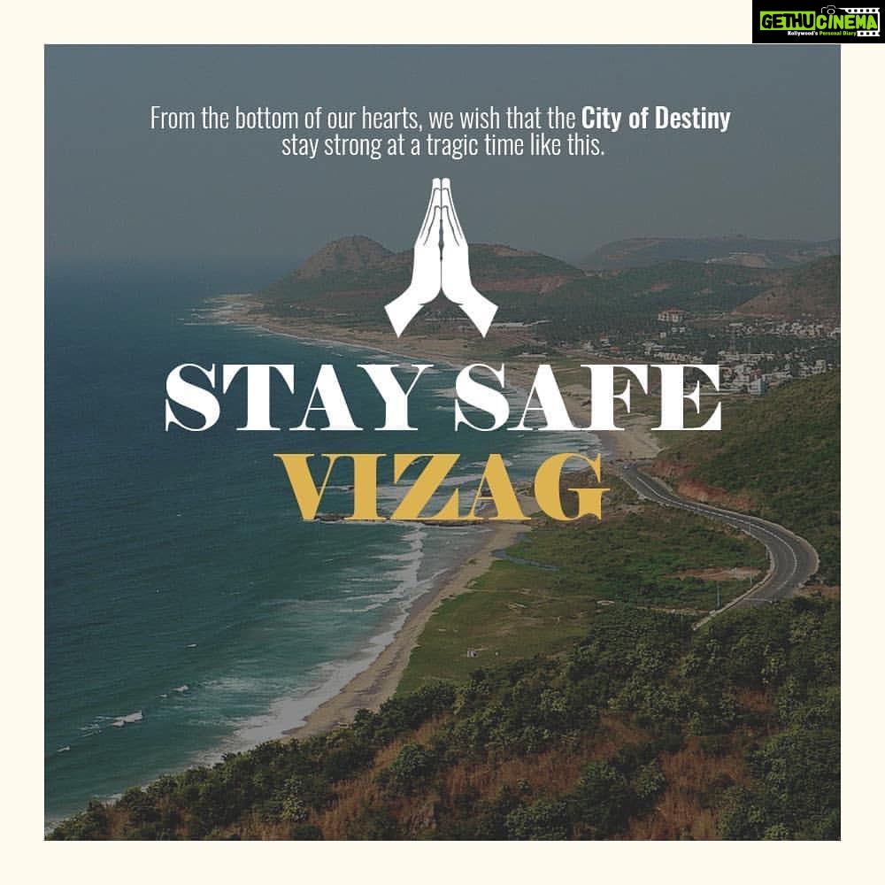 Samantha Instagram - Watching the news of what’s happening in Vizag is heartbreaking. I pray for your strength to fight and overcome these hard times #strongvizag