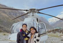 Samantha Instagram - End of an amazing trip 🙏 #CharDhamYatra #yamanotri #gangotri #kedarnath #badrinath I have always been fascinated by the Himalayas… ever since I read the Mahabharata it has been a dream to visit this paradise on Earth , a place of great mystery .. the abode of Gods . It has been everything I hoped it would . Serene and majestic .. a complex confusion between myth and reality . Absolutely breathtaking!! The Himalayas will have a special place in my heart . And all the more special because I got to experience it with you @shilpareddy.official ♥️ #soulsister Badrinath Temple