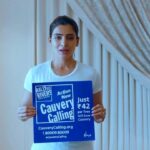 Samantha Instagram – Cauvery is calling .. will you respond … donate here ..samantha.cauverycalling.org .. link in bio . We can do this .. 1,00,000 trees .. you and I together ❤️ @isha.foundation #cauverycalling