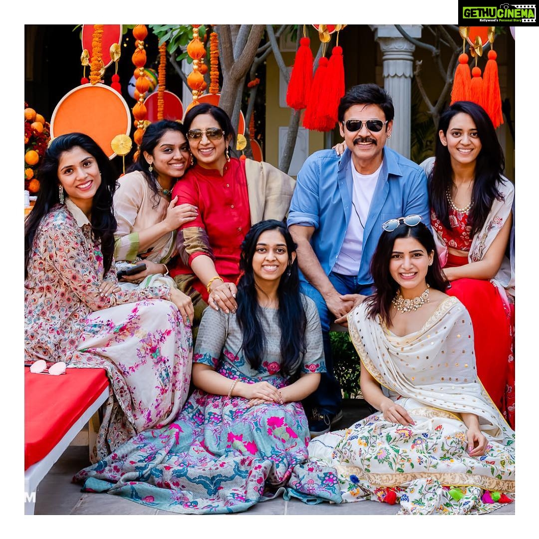Samantha Instagram - Full feels ❤️ @venkateshdaggubati @infinityplatter @malavikad 📷 @raj.rj