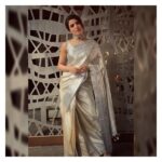 Samantha Instagram - For the launch of @mugdhaartstudio ❤️❤️ saree love ... jewellery @akoyajewels 💋 M&H @tokala.ravi @chakrapu.madhu