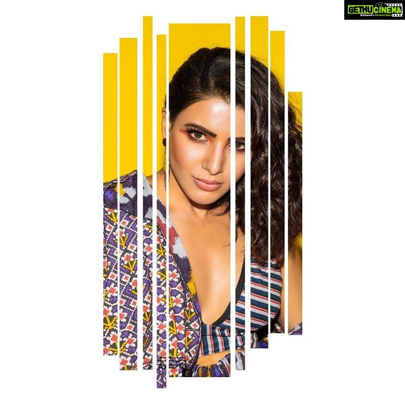 Samantha Instagram - 6 million π Love you to the moon and back Styled by @jukalker POP!! @saakshakinni shoes @ysl earrings @hm Assisted by @pratimajukalkar Makeup hair @tokala.ravi @chakrapu.madhu Assisted @sadhnasingh1 πΈ @eshaangirri ..