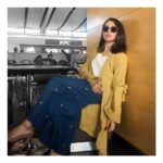 Samantha Instagram – So fun when I sneakily use @chayakkineni ‘s fancy stuff while he’s away … bu ha ha ..his favourite sunnies @thombrowneny .. and  @jukalker ❤❤ you  need to make me more cool clothes soon  #comfortableandsustainable #telanganahandlooms #airportstyle